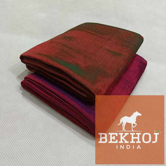 Exclusive Color Chanderi Full Tissue Zari Silk