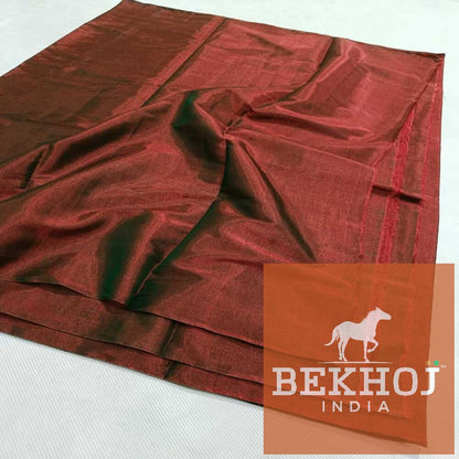Exclusive Color Chanderi Full Tissue Zari Silk