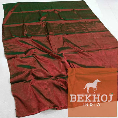 Exclusive Color Chanderi Full Tissue Zari Silk