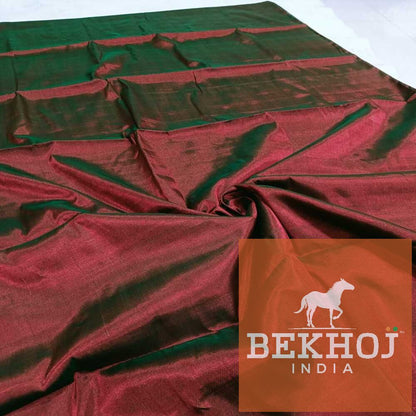 Exclusive Color Chanderi Full Tissue Zari Silk