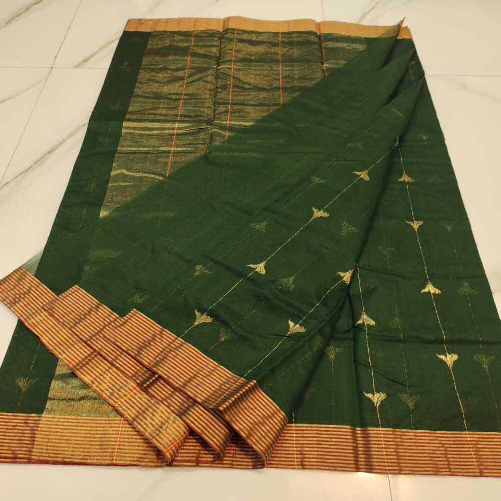 Handwoven Chanderi Katan Silk