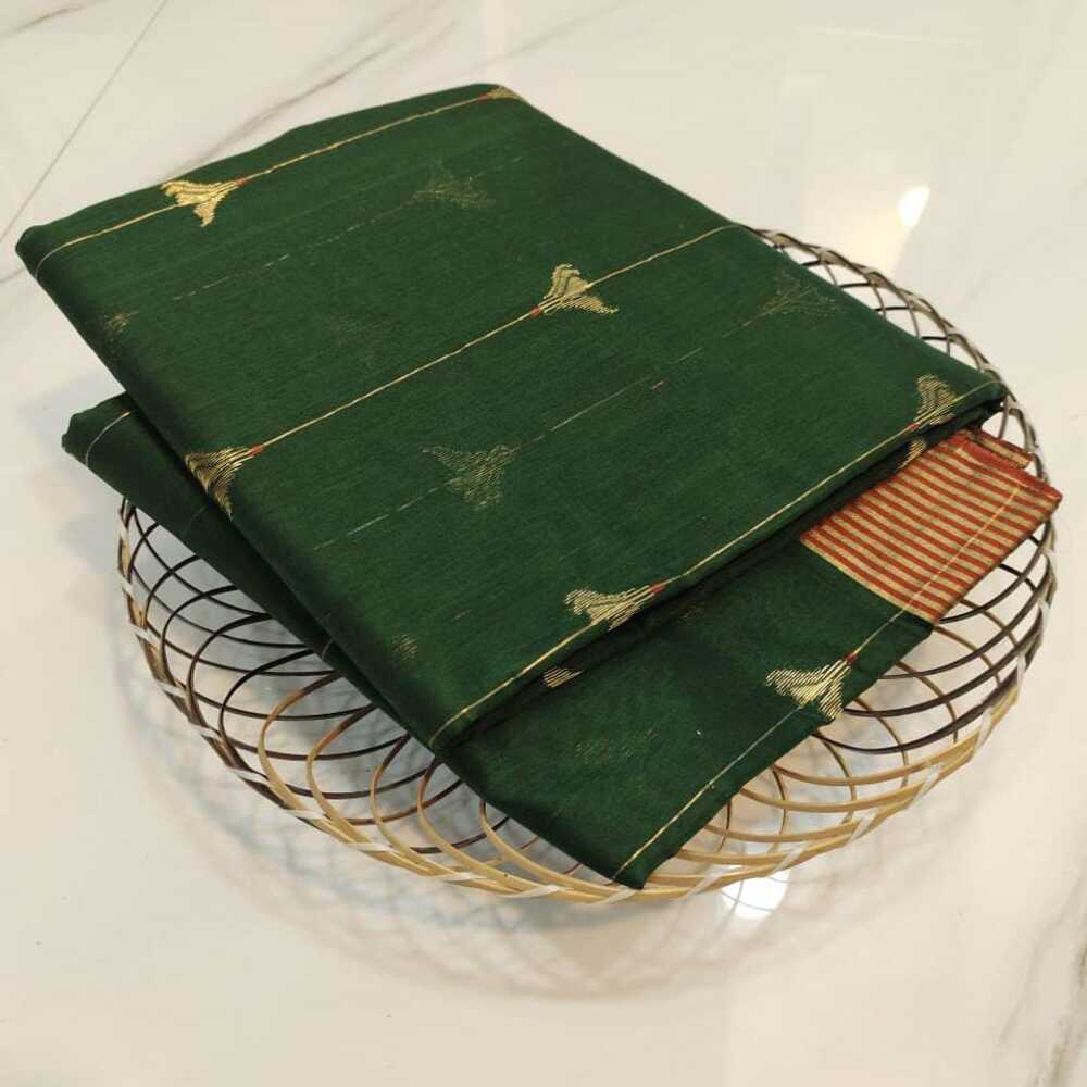 Handwoven Chanderi Katan Silk