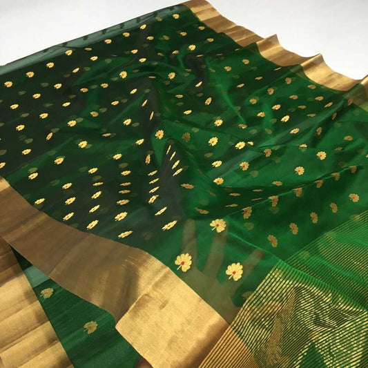 Handwoven Chanderi Katan Silk