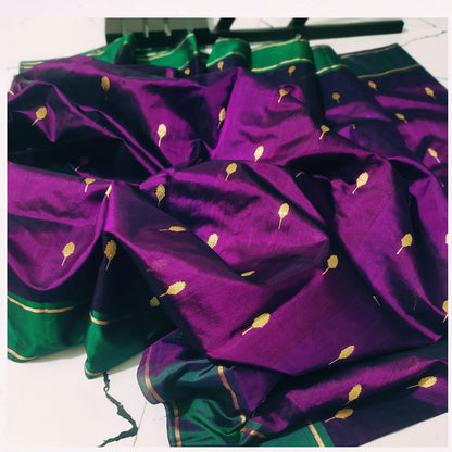 Purple Pattu Silk