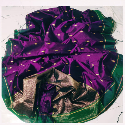 Purple Pattu Silk