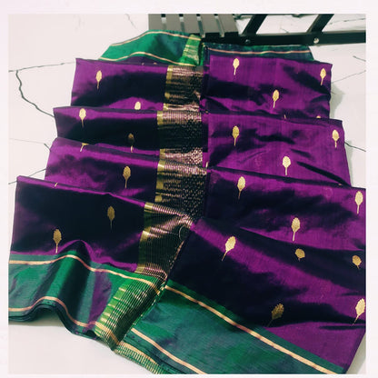 Purple Pattu Silk