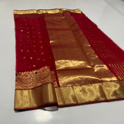 Katan Chanderi Saree