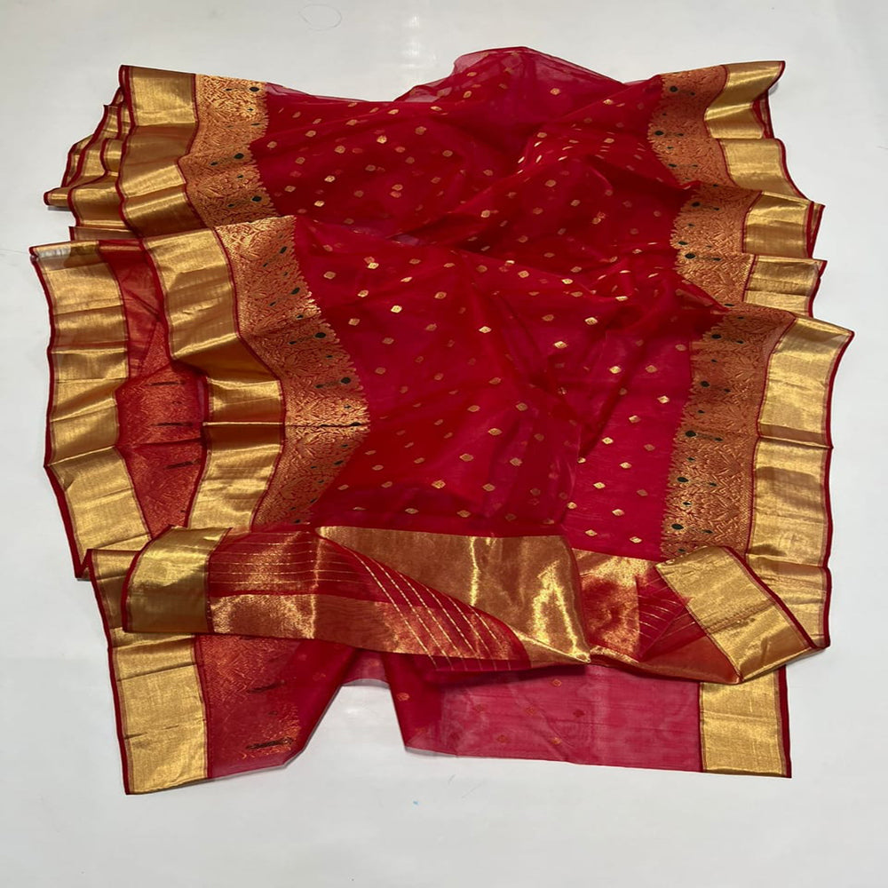Katan Chanderi Saree